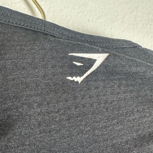 Gymshark Vital Seamless 2.0 Crop Top Gym Slim Training Cropped Shirt Size S - Picture 3 of 5